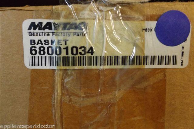 MAYTAG REFRIGERATOR 68001034 BASKET NEW IN BOX MAYTAG REFRIGERATOR 68001034 BASKET NEW IN BOX